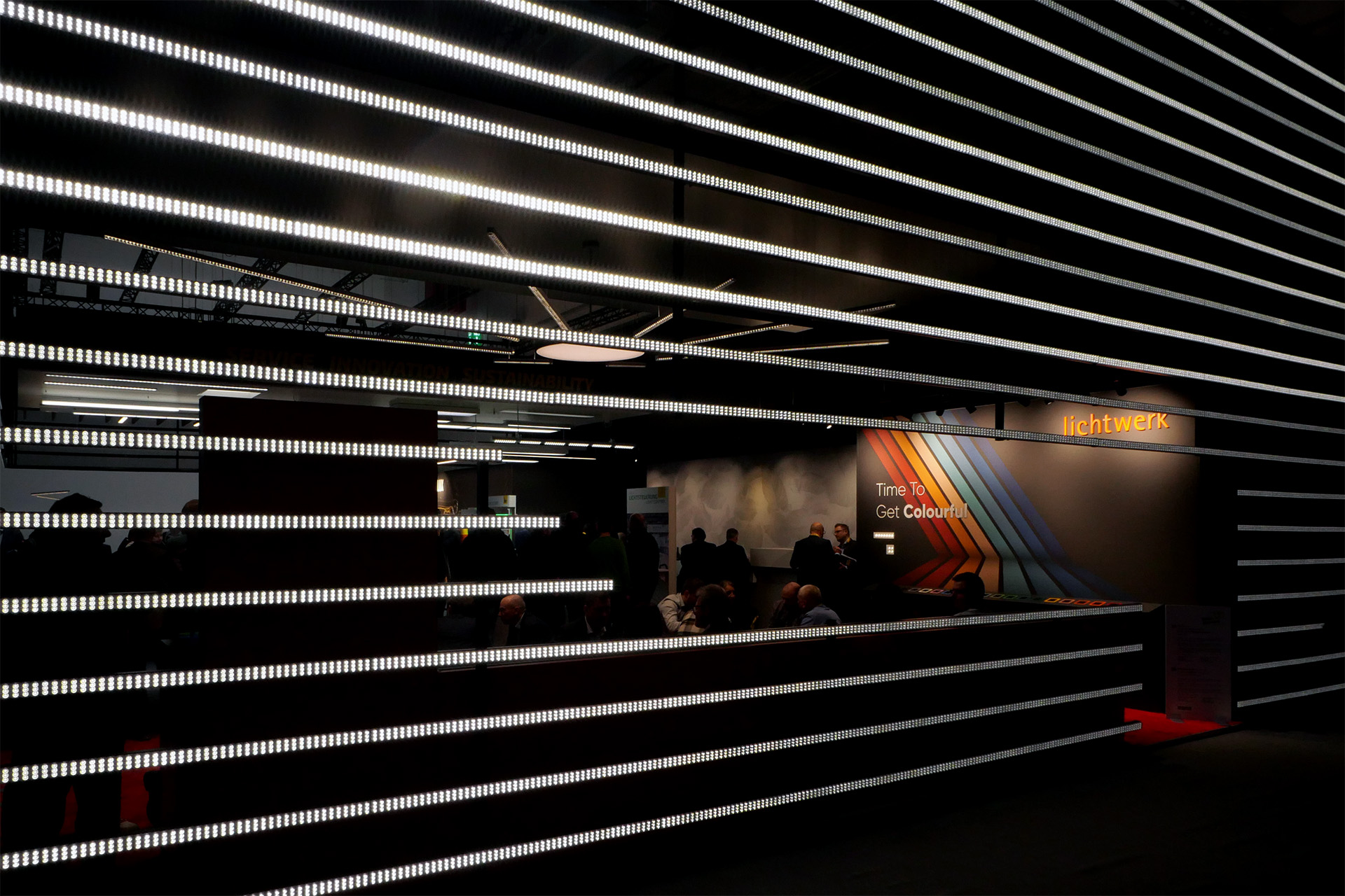 Regiolux und lichtwerk, Messestand auf der light + building 2024